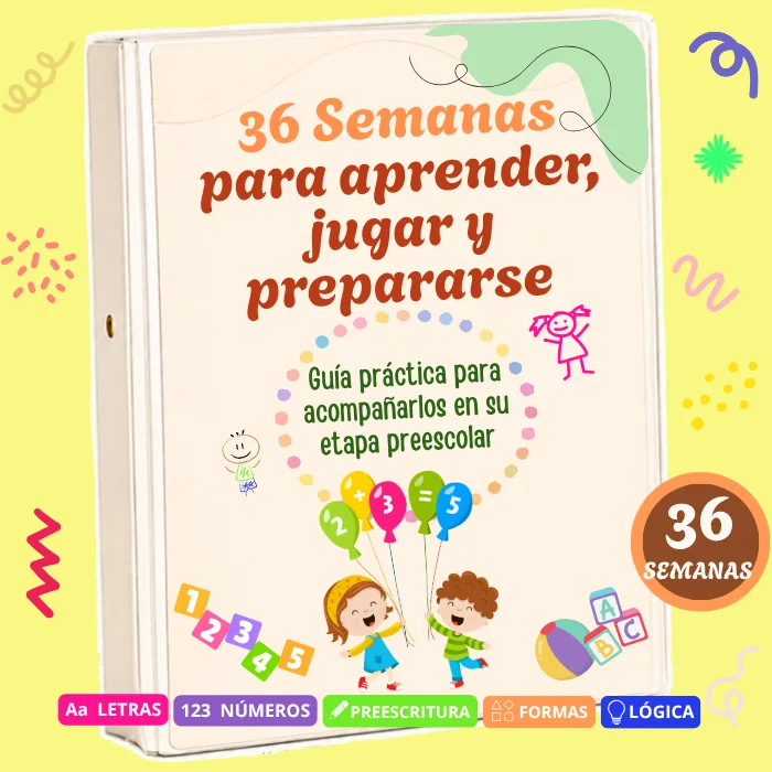 Guía digital 36 Semanas para aprender, jugar y prepararse